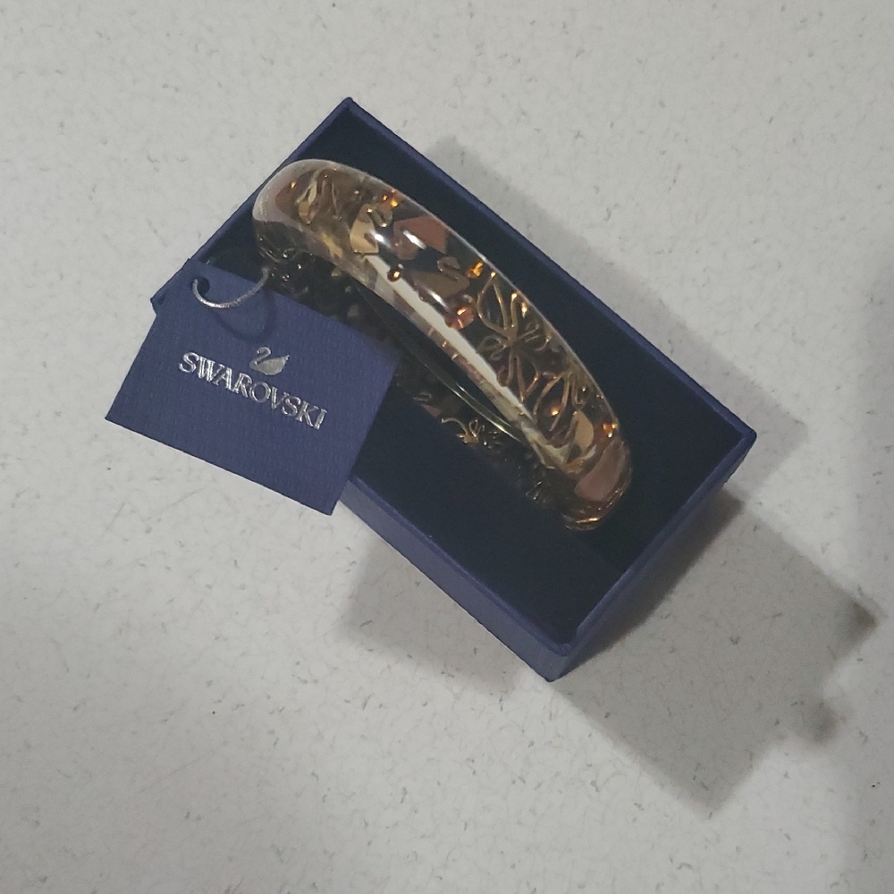 Swarovski Swanflower Crystal Bangle